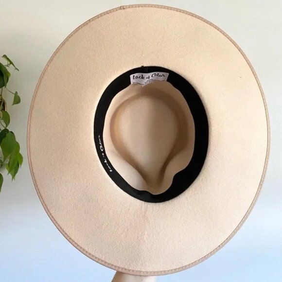 Lack of Color Ivory Rancher Fedora